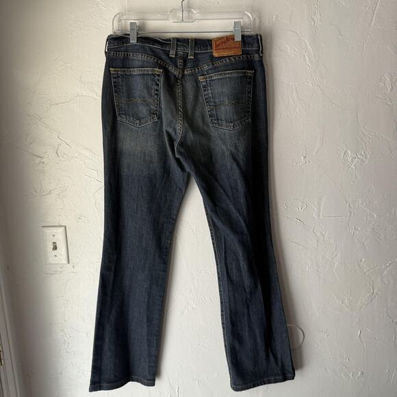 Lucky Brand Jeans Y2k 10 Classic Bootleg Stretch Denim Made in USA 30 Inseam - Picture 7 of 10